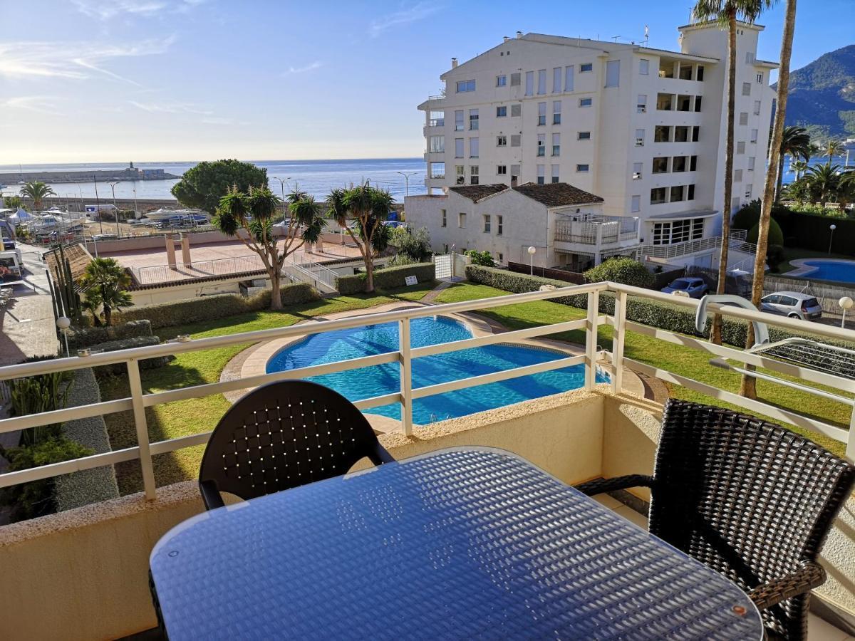 Acogedor Apartamento Frente Al Mar Con Piscina 阿尔啼 外观 照片