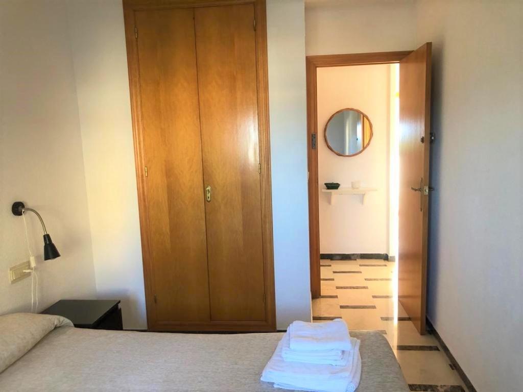 Acogedor Apartamento Frente Al Mar Con Piscina 阿尔啼 外观 照片